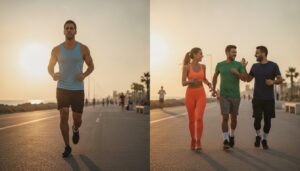 אימון בקבוצה או לבד: מהי הדרך הנכונה ביותר עבורכם להשתפר בספורט?